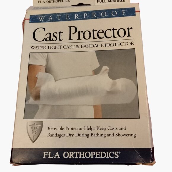 Cast Protector Full Arm Adult Waterproof Bandage Reusable Bathing - Picture 2 of 5